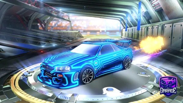 A Rocket League car design from DavidWolfganghof