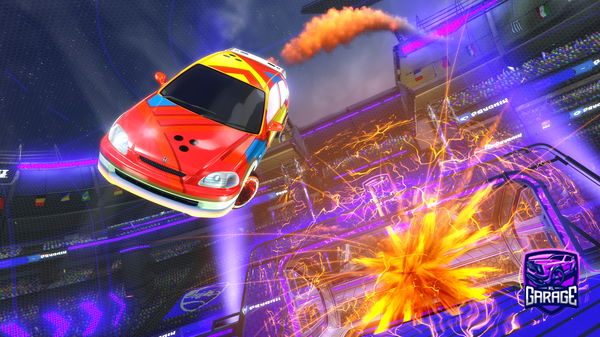 A Rocket League car design from alfiewest91