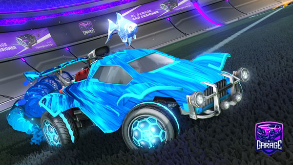 A Rocket League car design from MrCactus193