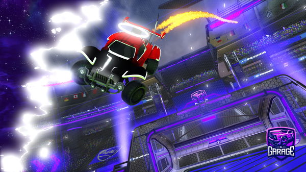 A Rocket League car design from Cherry_RL