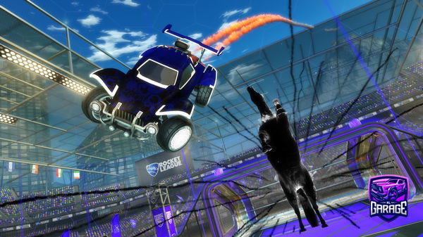 A Rocket League car design from Konamii