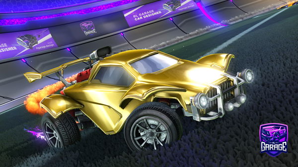 A Rocket League car design from PRGRyan