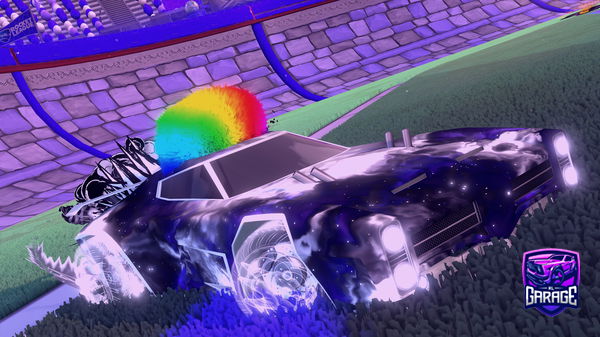 A Rocket League car design from Mielpops26