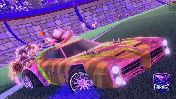 A Rocket League car design from abspielen