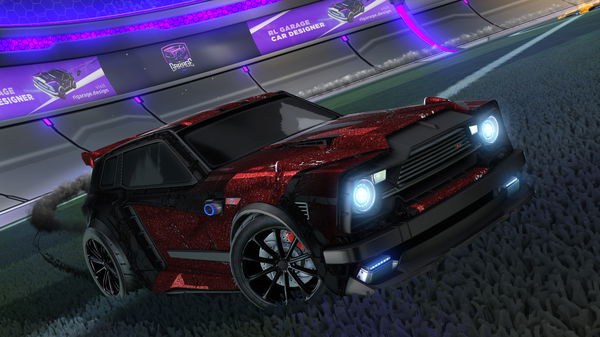 A Rocket League car design from Ryujin7kk