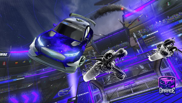 A Rocket League car design from McNeta