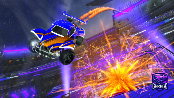 A Rocket League car design from Jagardo09