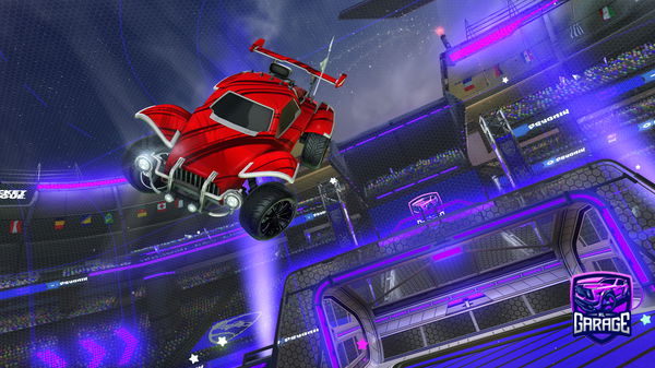A Rocket League car design from Dilithium