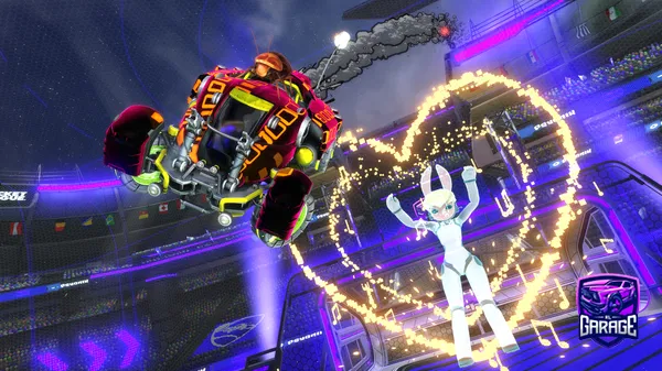 A Rocket League car design from Trinity458