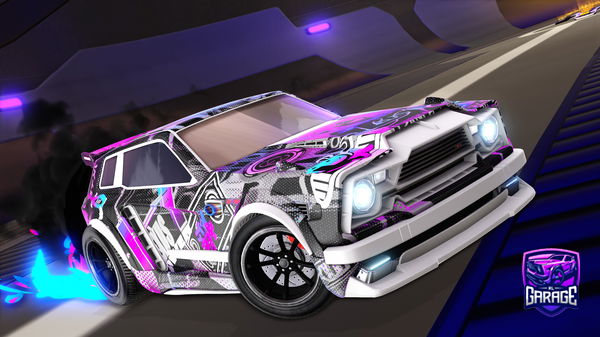 A Rocket League car design from Davidt28