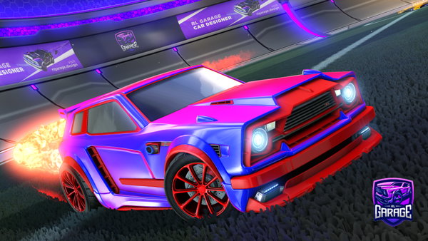 A Rocket League car design from SaterSaur
