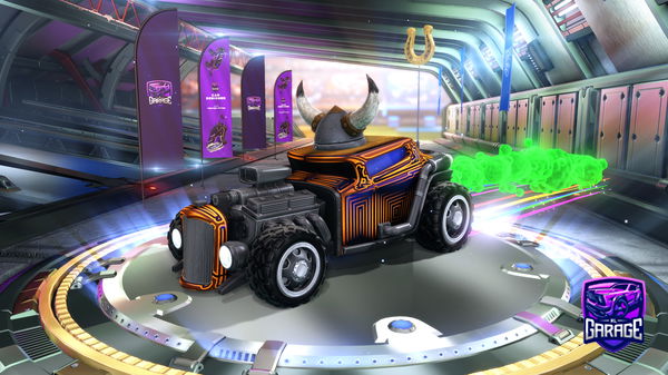A Rocket League car design from KayakBackwards