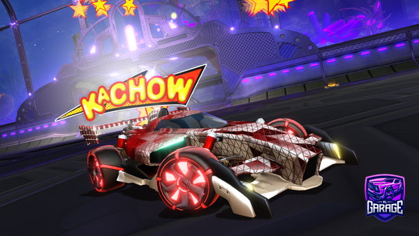 A Rocket League car design from kirbii23