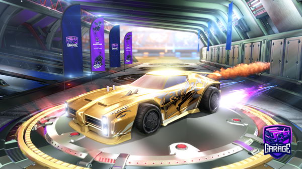 A Rocket League car design from Fedom