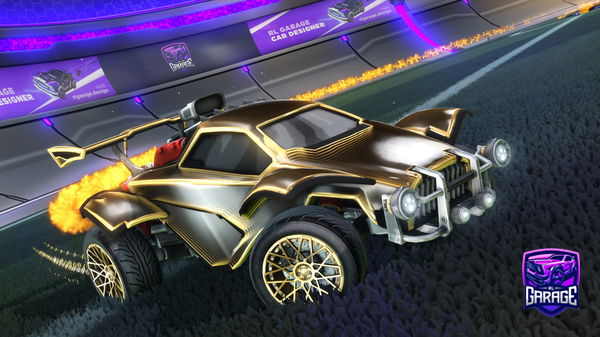 A Rocket League car design from Bejito_UI