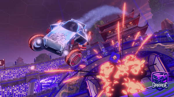 A Rocket League car design from iteachii