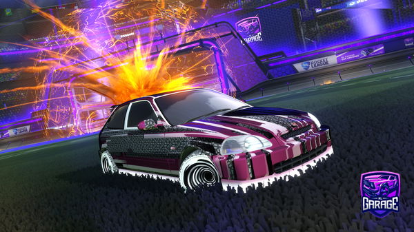 A Rocket League car design from Crissy