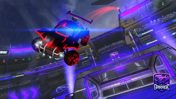 A Rocket League car design from SamFTW