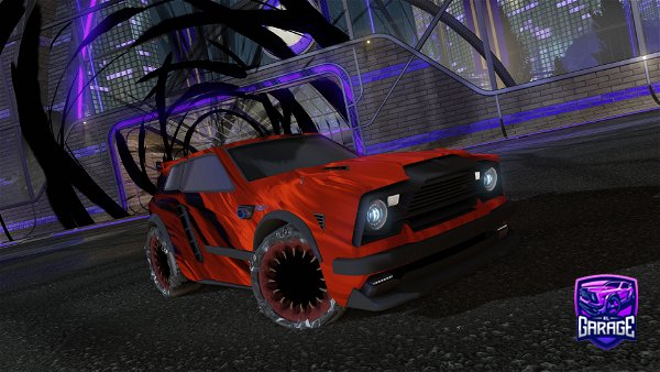 A Rocket League car design from squeegee4231