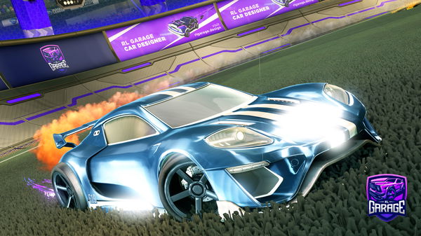 A Rocket League car design from BurningCrisp