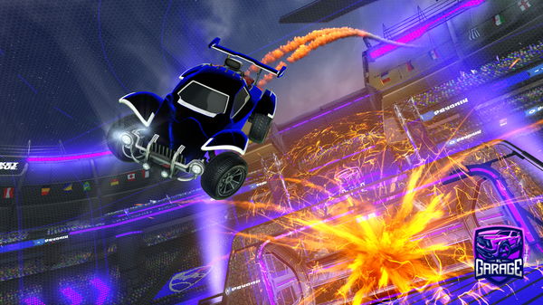 A Rocket League car design from Sub_to_CloudRL_on_youtube