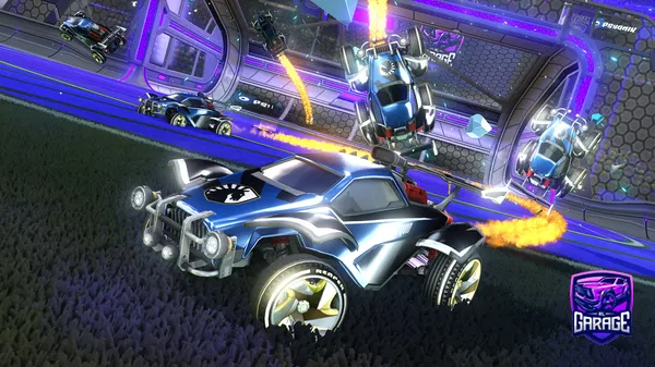 A Rocket League car design from SirMango