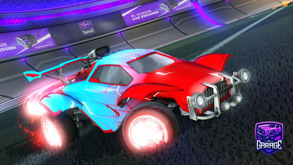 A Rocket League car design from vstrnsucksatrl