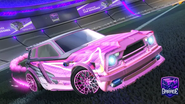 A Rocket League car design from Couplekisscamera