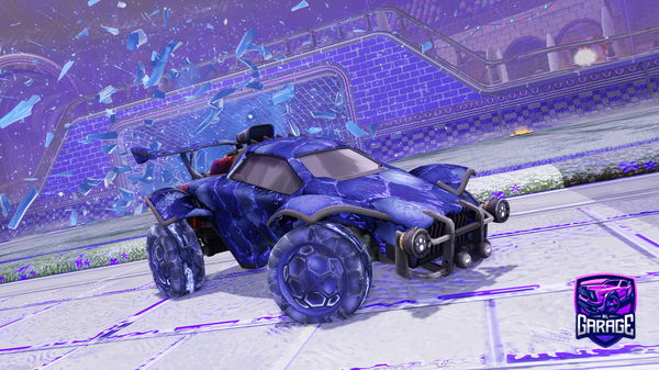 A Rocket League car design from ItsGiuze