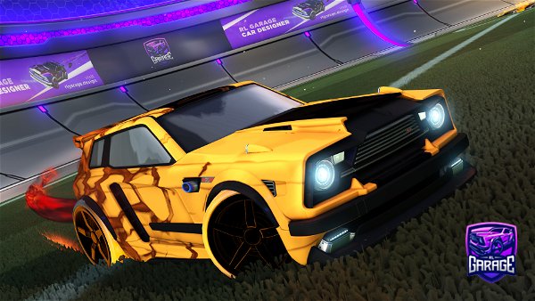 A Rocket League car design from Wiffenberg