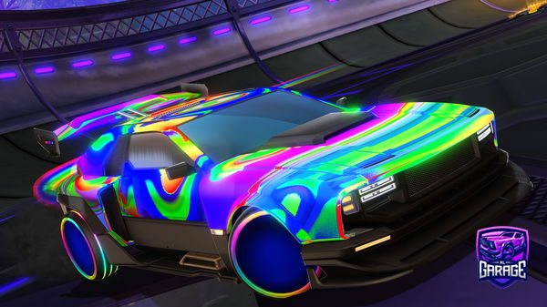 A Rocket League car design from Raiyu