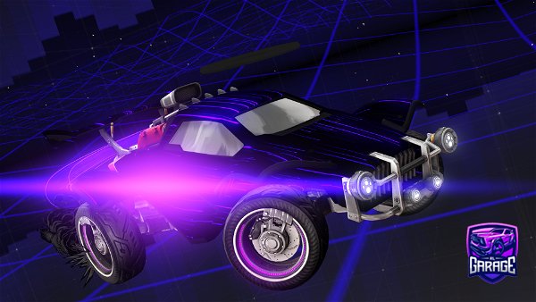 A Rocket League car design from DarkCharxDesigns