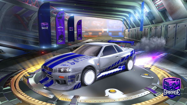 A Rocket League car design from An1on1