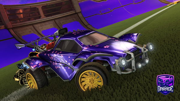 A Rocket League car design from rocketman5000