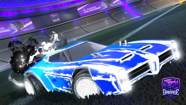 A Rocket League car design from gaviznotcool