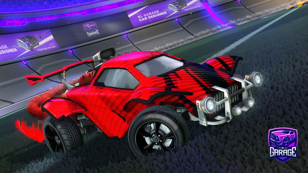 A Rocket League car design from sadsack443