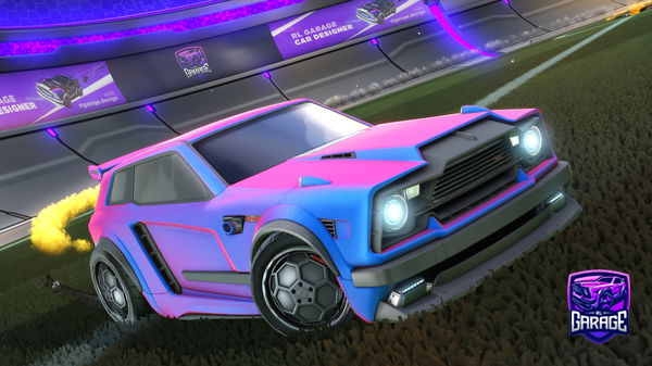 A Rocket League car design from Distinguished_goat