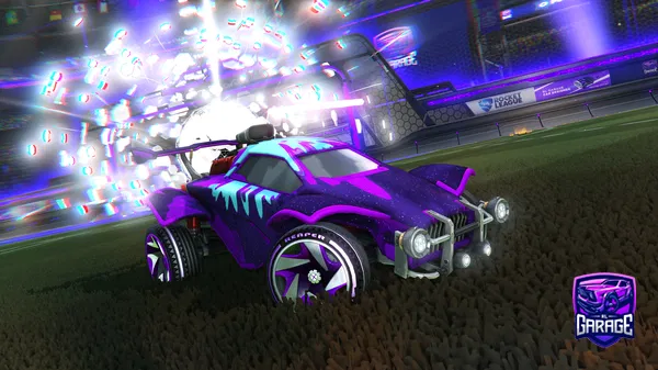 A Rocket League car design from Borsh-AL