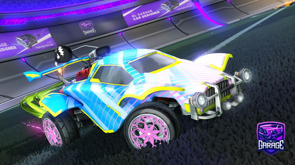 A Rocket League car design from Shooteo2313