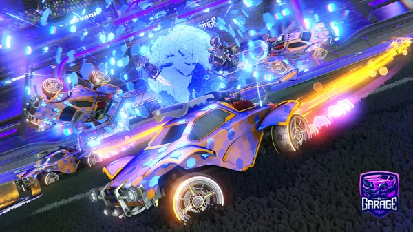 A Rocket League car design from TheDarkNight976