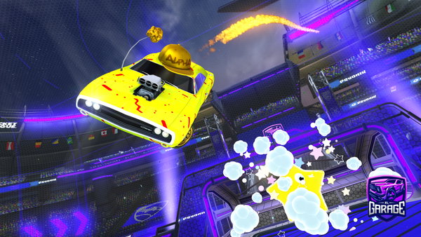 A Rocket League car design from GRYO_ol