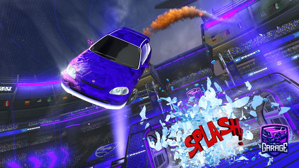 A Rocket League car design from benrl87