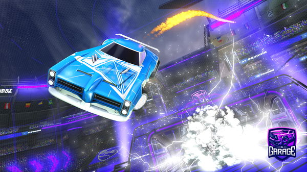 A Rocket League car design from FrameLocked