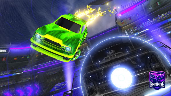 A Rocket League car design from MSereSM