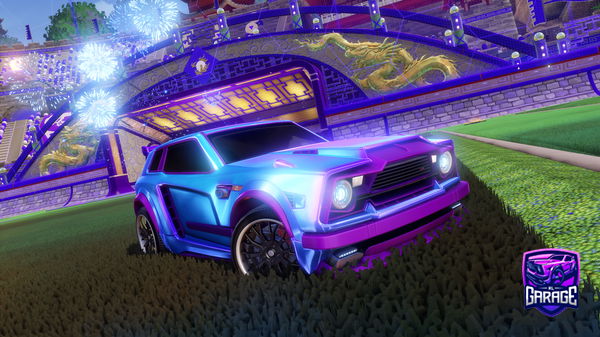 A Rocket League car design from K9xLittleLMN