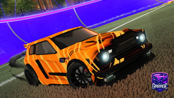 A Rocket League car design from brilxc
