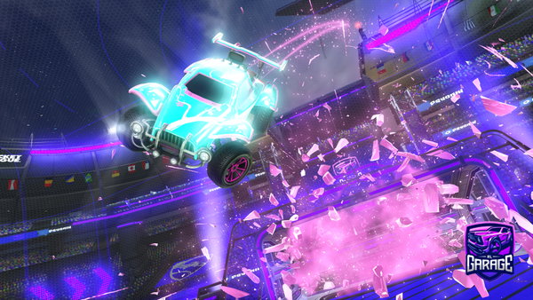 A Rocket League car design from liljuicyduk