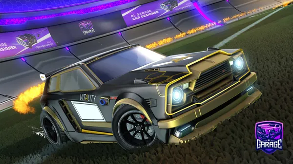 A Rocket League car design from guxtburr