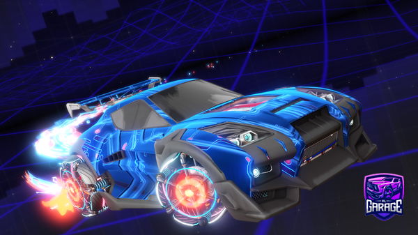 A Rocket League car design from ninja75312