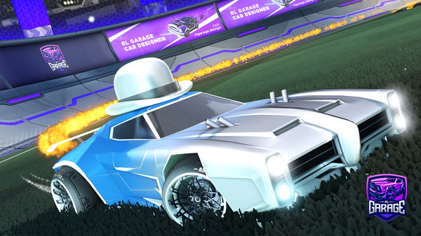 A Rocket League car design from JackpotFrostbite